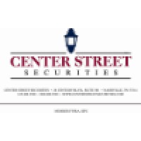 Center Street Securities logo, Center Street Securities contact details