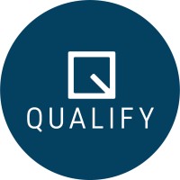 Qualify logo, Qualify contact details