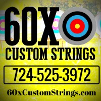 60X Custom Strings logo, 60X Custom Strings contact details