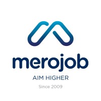 merojob logo, merojob contact details