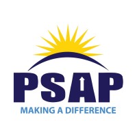 PSAP logo, PSAP contact details