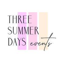 Three Summer Days Events logo, Three Summer Days Events contact details