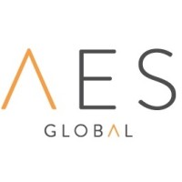 AES Global logo, AES Global contact details