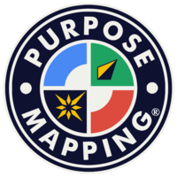 Purpose Mapping® logo, Purpose Mapping® contact details