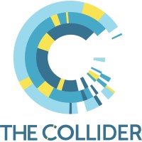 The Collider logo, The Collider contact details