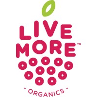 LiveMore Organics logo, LiveMore Organics contact details