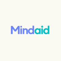 MindAid logo, MindAid contact details