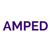 AMPED logo, AMPED contact details