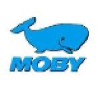 Moby logo, Moby contact details