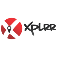 XPLRR logo, XPLRR contact details