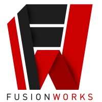 FusionWorks logo, FusionWorks contact details