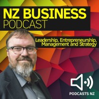 NZ Business Podcast logo, NZ Business Podcast contact details