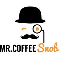 Mr. Coffee Snob logo, Mr. Coffee Snob contact details