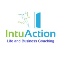 IntuAction logo, IntuAction contact details