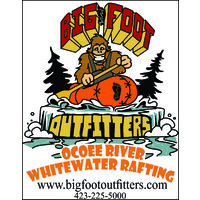 Bigfoot Ocoee Outfitters Whitewater Rafting - East Tennessee - Professionally Guided Rafting Trips logo, Bigfoot Ocoee Outfitters Whitewater Rafting - East Tennessee - Professionally Guided Rafting Trips contact details