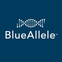 BlueAllele logo, BlueAllele contact details