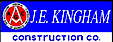 J.E. Kingham Construction Co. logo, J.E. Kingham Construction Co. contact details