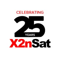 X2nSat Inc. logo, X2nSat Inc. contact details