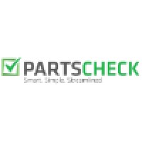 PartsCheck logo, PartsCheck contact details