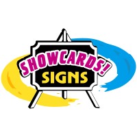 Showcards Signs logo, Showcards Signs contact details