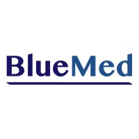 BlueMed logo, BlueMed contact details