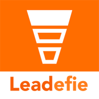 Leadefie logo, Leadefie contact details