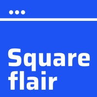 Squareflair web design and development logo, Squareflair web design and development contact details