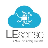 LEsense logo, LEsense contact details