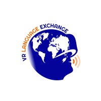 VR Language Exchange logo, VR Language Exchange contact details