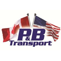P & B Transport logo, P & B Transport contact details