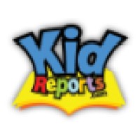 KidReports logo, KidReports contact details