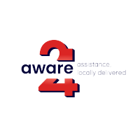 aware24 logo, aware24 contact details