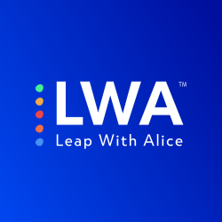 Leap With Alice logo, Leap With Alice contact details