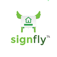 Signfly logo, Signfly contact details