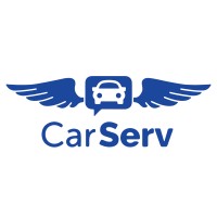 CarServ logo, CarServ contact details