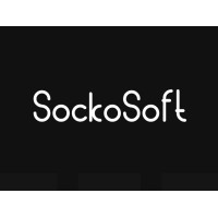 SockoSoft logo, SockoSoft contact details