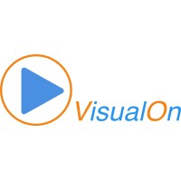 VisualOn logo, VisualOn contact details