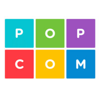 PopCom logo, PopCom contact details