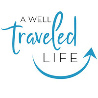 A Well Traveled Life logo, A Well Traveled Life contact details