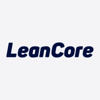 LeanCore logo, LeanCore contact details