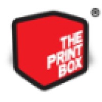 The Print Box logo, The Print Box contact details