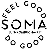 Soma Kombucha and Jun logo, Soma Kombucha and Jun contact details