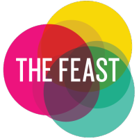 The Feast logo, The Feast contact details