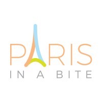 Paris in a Bite logo, Paris in a Bite contact details