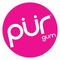 PUR Gum logo, PUR Gum contact details