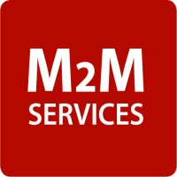 M2M Services logo, M2M Services contact details