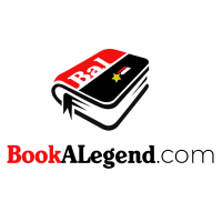 BookALegend.com logo, BookALegend.com contact details