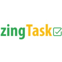 ZingTask logo, ZingTask contact details