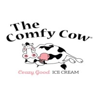 The Comfy Cow logo, The Comfy Cow contact details