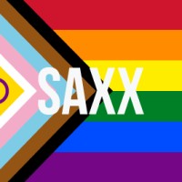 SAXX logo, SAXX contact details